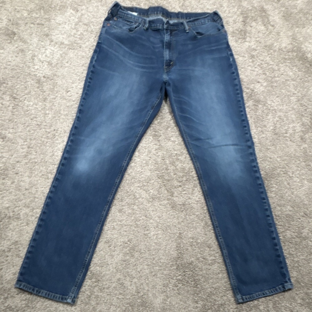 Levi Strauss & Co. 541 Regular Fit Straight Leg Blue Denim Medium Wash Jeans